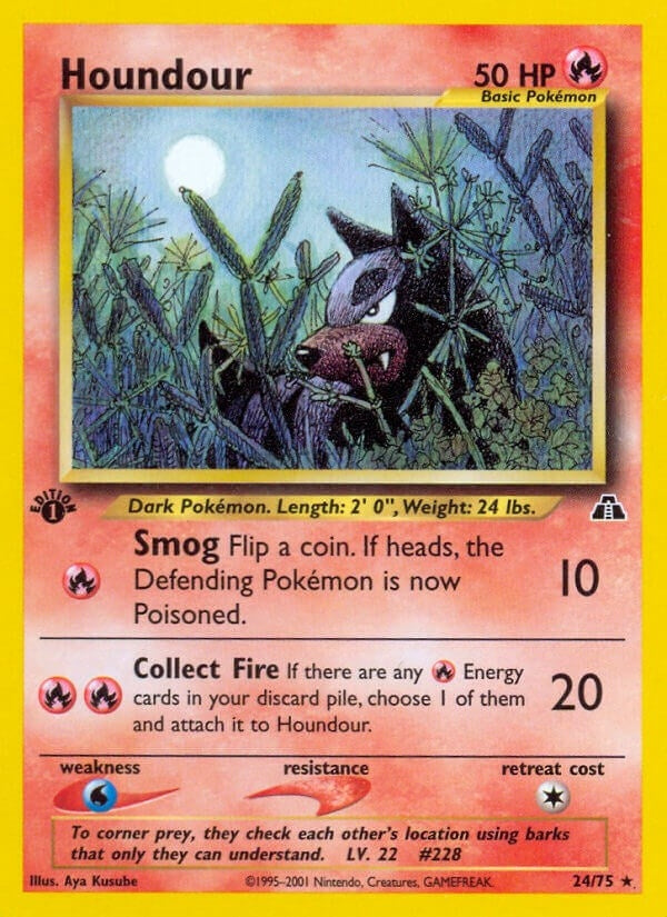 Image for Houndour (24) (24/75) (N2) - Pokemon
