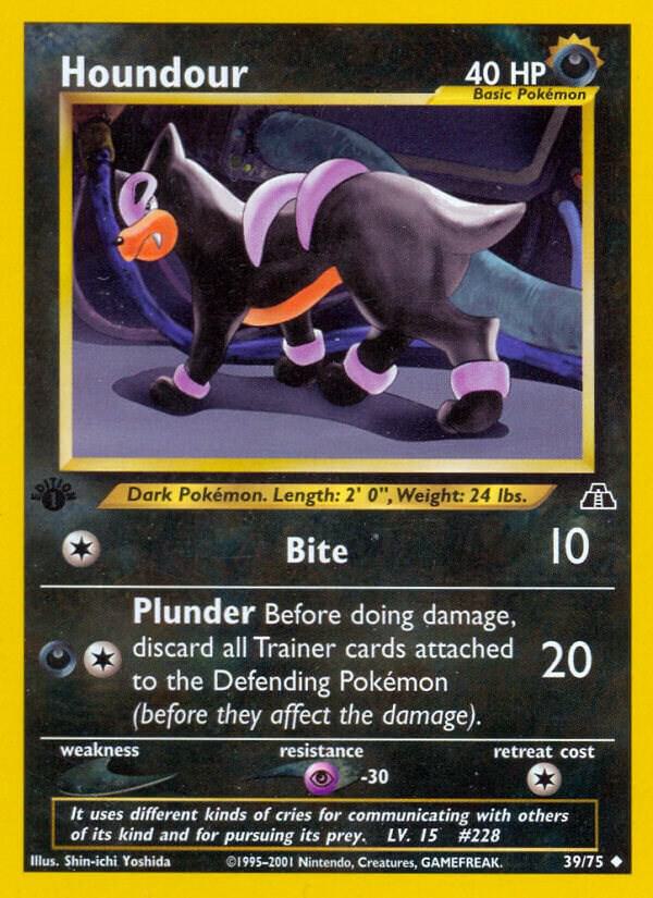 Image for Houndour (39) (39/75) (N2) - Pokemon