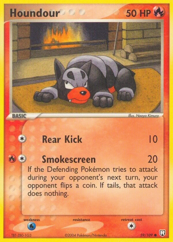 Image for Houndour (59/109) (RR) - Pokemon