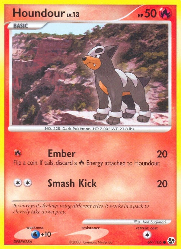 Image for Houndour (69/106) (GE) - Pokemon