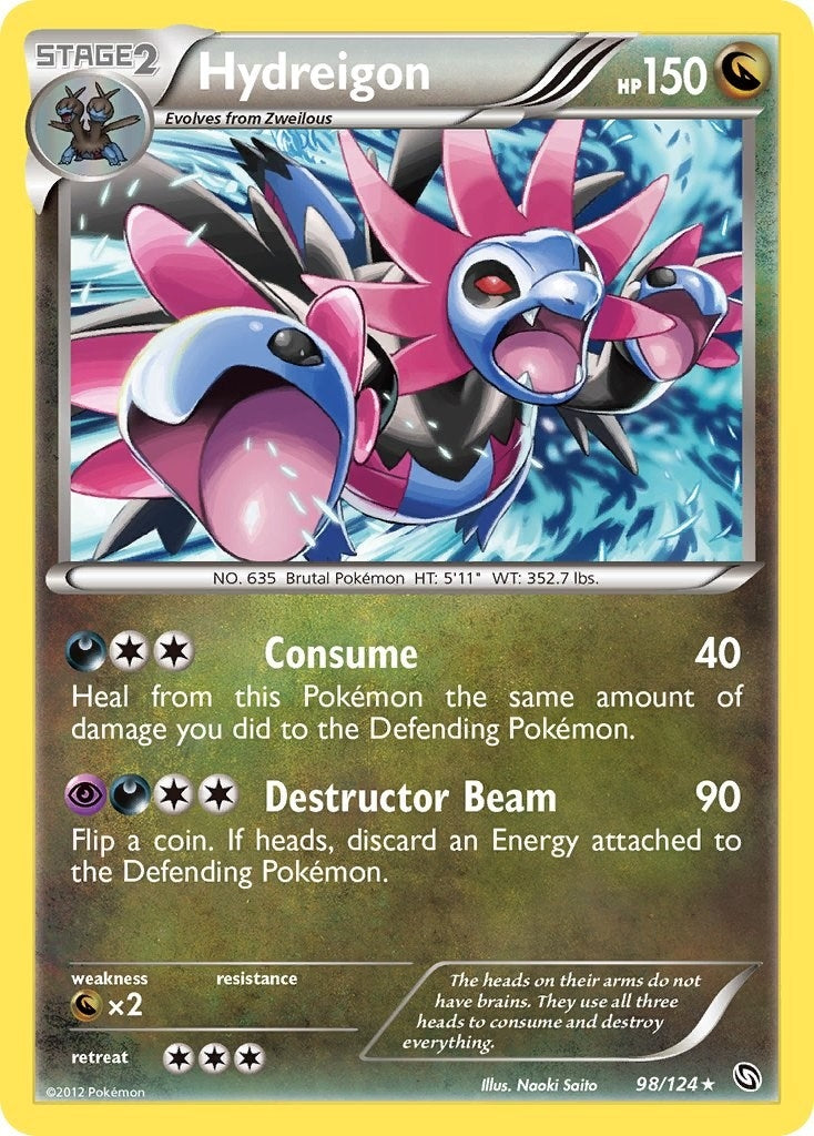 Image for Hydreigon (98) (98/124) (DRX) - Pokemon