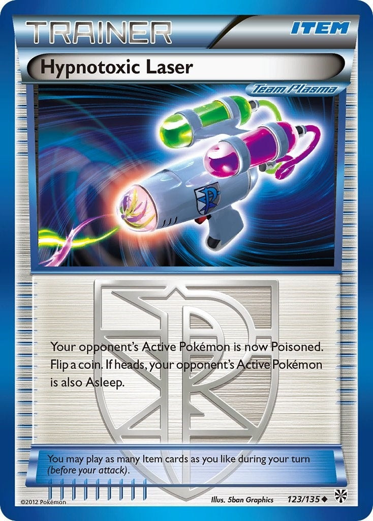 Image for Hypnotoxic Laser (Team Plasma) (123/135) (PLS) - Pokemon