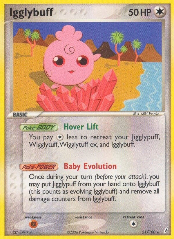 Image for Igglybuff (21/100) (CG) - Pokemon