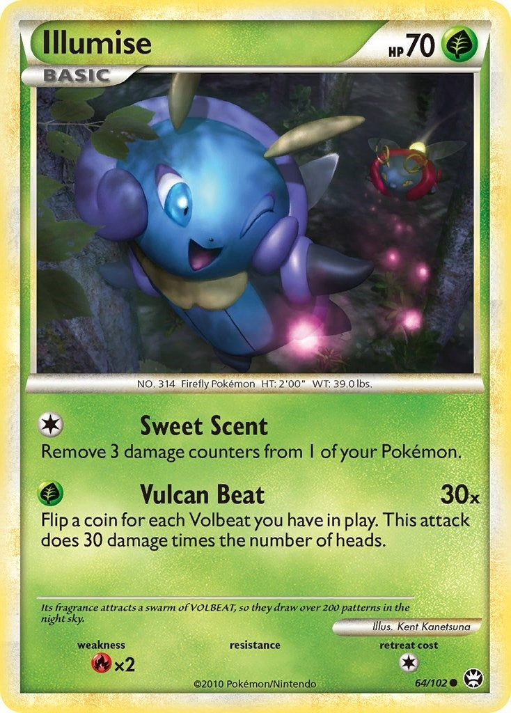 Image for Illumise (64/102) (TM) - Pokemon