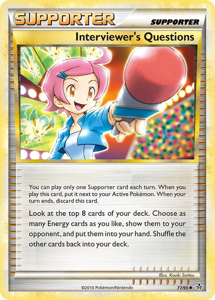 Image for Interviewer's Questions (77/95) (UL) - Pokemon