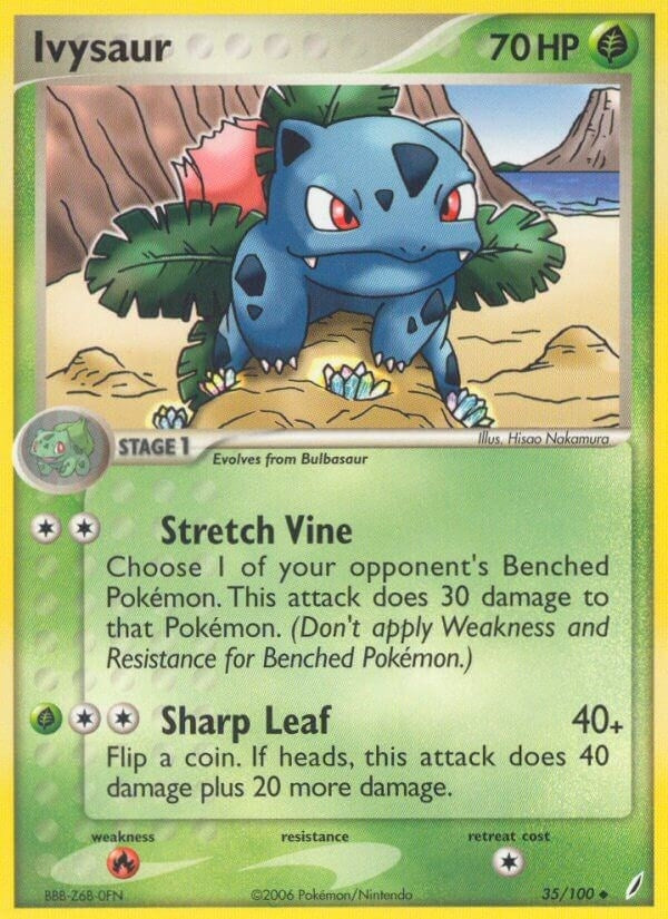 Image for Ivysaur (35/100) (CG) - Pokemon