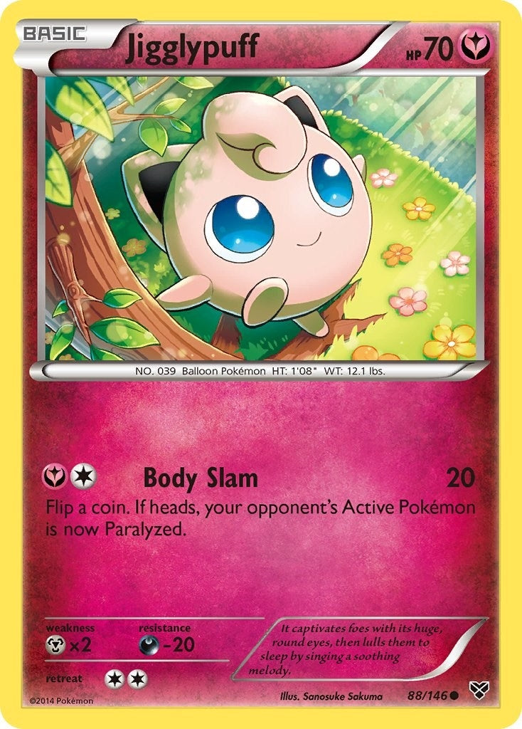 Image for Jigglypuff (88) (88/146) (XY) - Pokemon