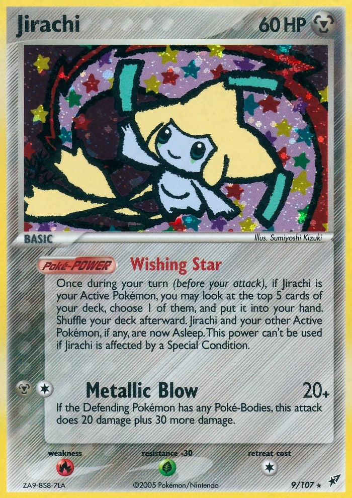 Image for Jirachi (9/107) (DX) - Pokemon