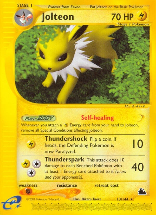 Image for Jolteon (13) (013/144) (SK) - Pokemon