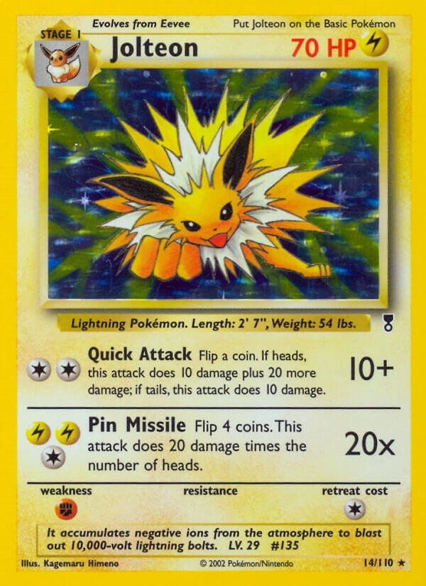 Image for Jolteon (014/110) (LC) - Pokemon