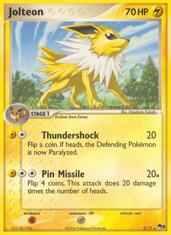 Image for Jolteon (003/017) (POP) - Pokemon