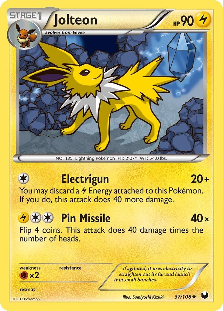 Image for Jolteon (37/108) (DEX) - Pokemon