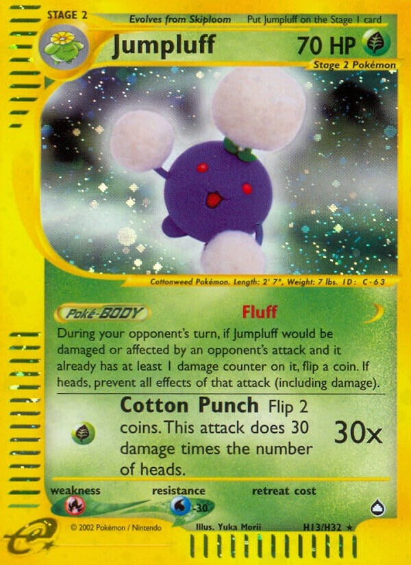 Image for Jumpluff (H13) (H13/H32) (AQ) - Pokemon