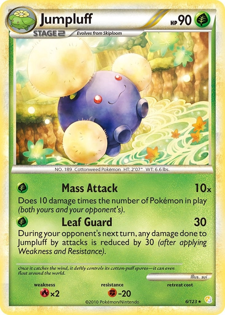 Image for Jumpluff (6/123) (HS) - Pokemon