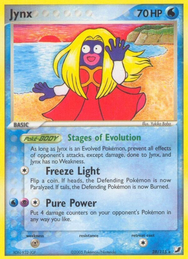 Image for Jynx (28/115) (UF) - Pokemon