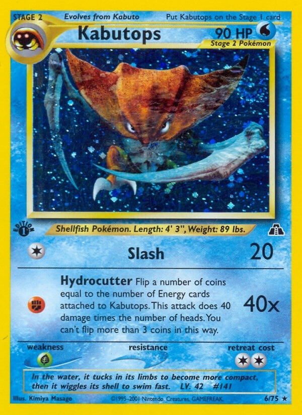 Image for Kabutops (6) (06/75) (N2) - Pokemon