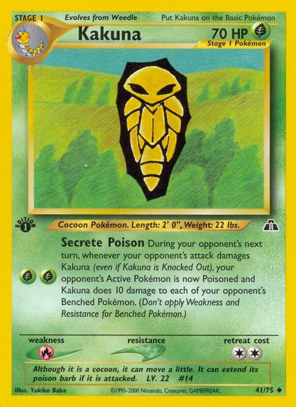 Image for Kakuna (41/75) (N2) - Pokemon