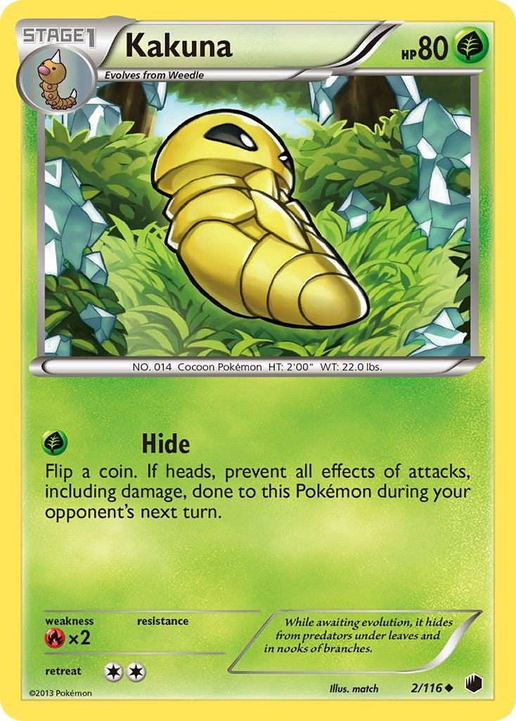 Image for Kakuna (2/116) (PLF) - Pokemon