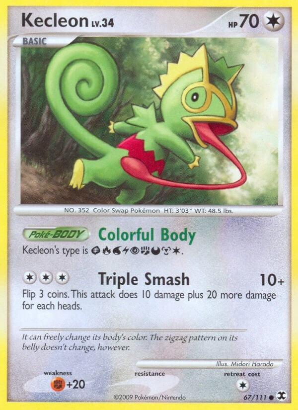 Image for Kecleon (67/111) (RR) - Pokemon