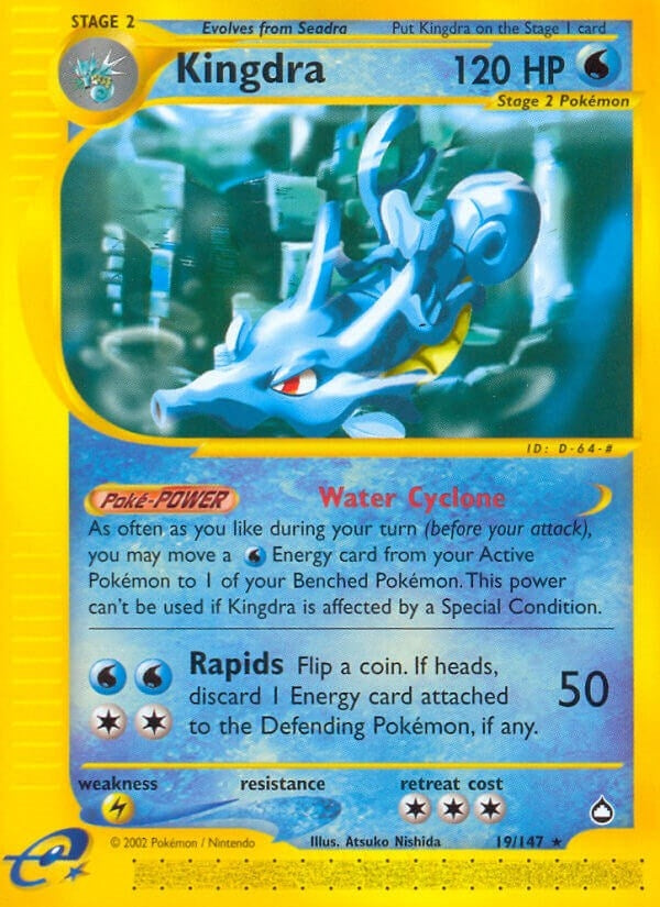 Image for Kingdra (19) (019/147) (AQ) - Pokemon