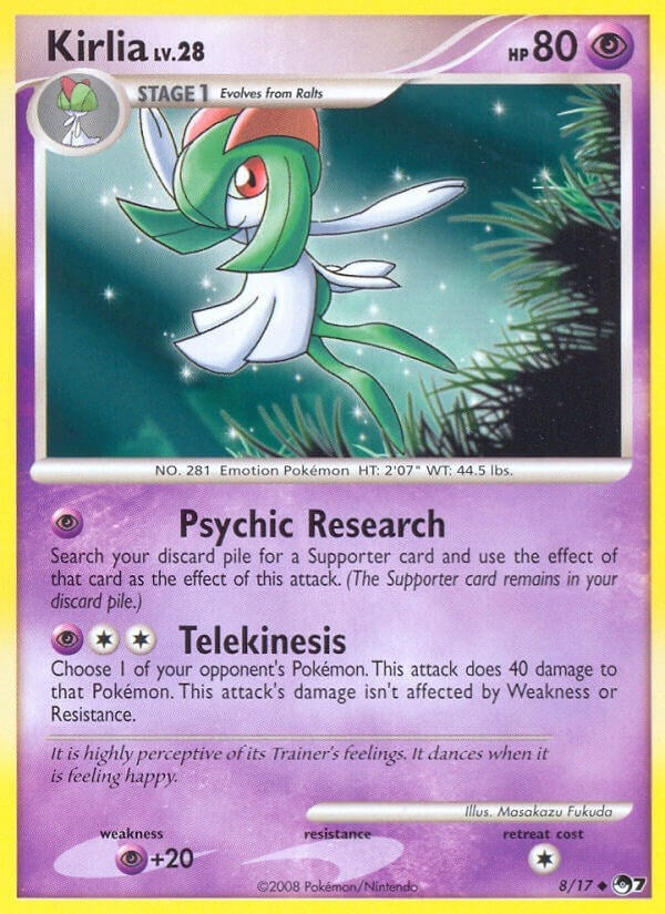 Image for Kirlia (008/017) (POP) - Pokemon