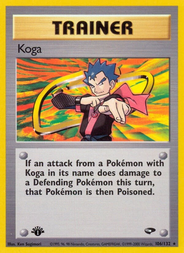 Image for Koga (106) (106/132) (G2) - Pokemon