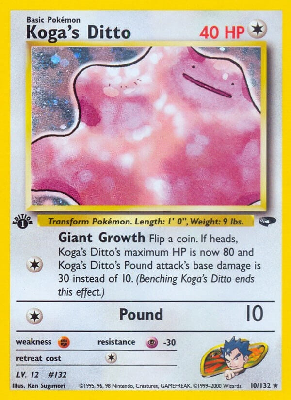 Image for Koga's Ditto (010/132) (G2) - Pokemon