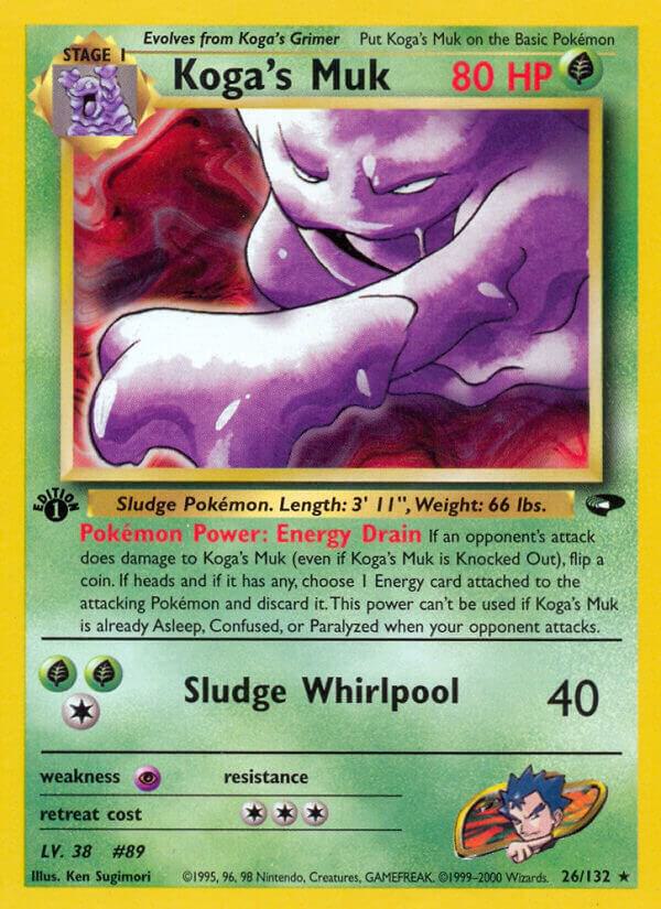 Image for Koga's Muk (026/132) (G2) - Pokemon