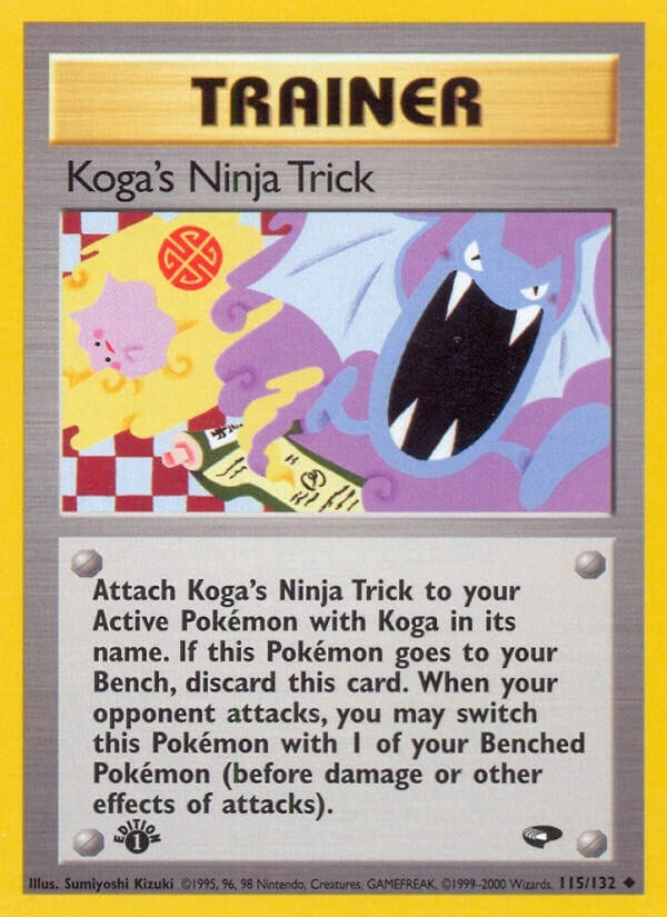 Image for Koga's Ninja Trick (115/132) (G2) - Pokemon