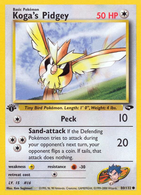 Image for Koga's Pidgey (80) (080/132) (G2) - Pokemon