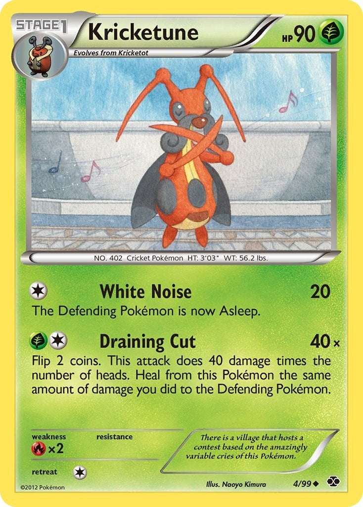 Image for Kricketune (4/99) (NXD) - Pokemon