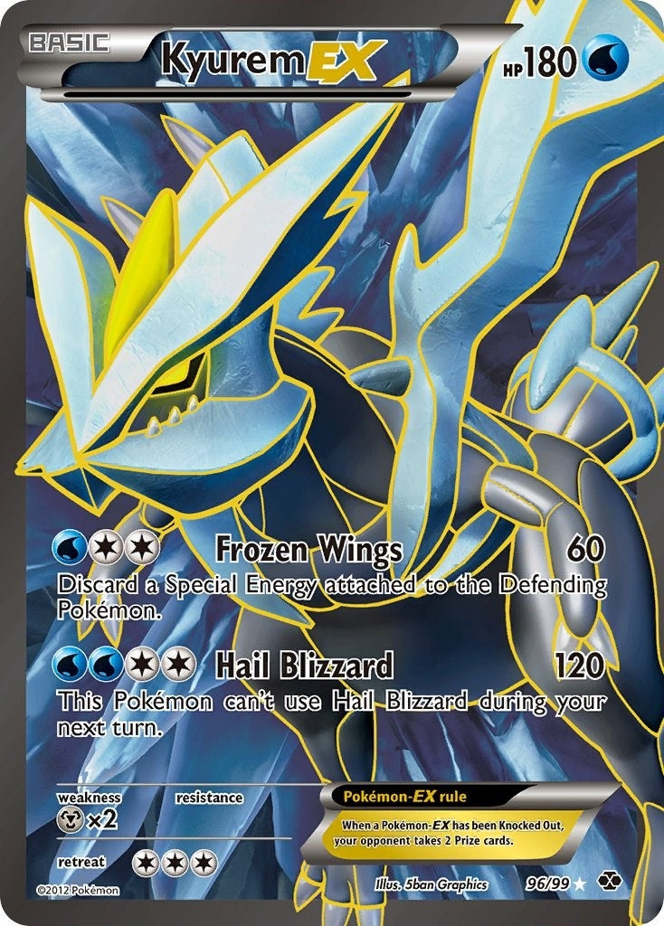 Image for Kyurem EX (96 Full Art) (96/99) (NXD) - Pokemon