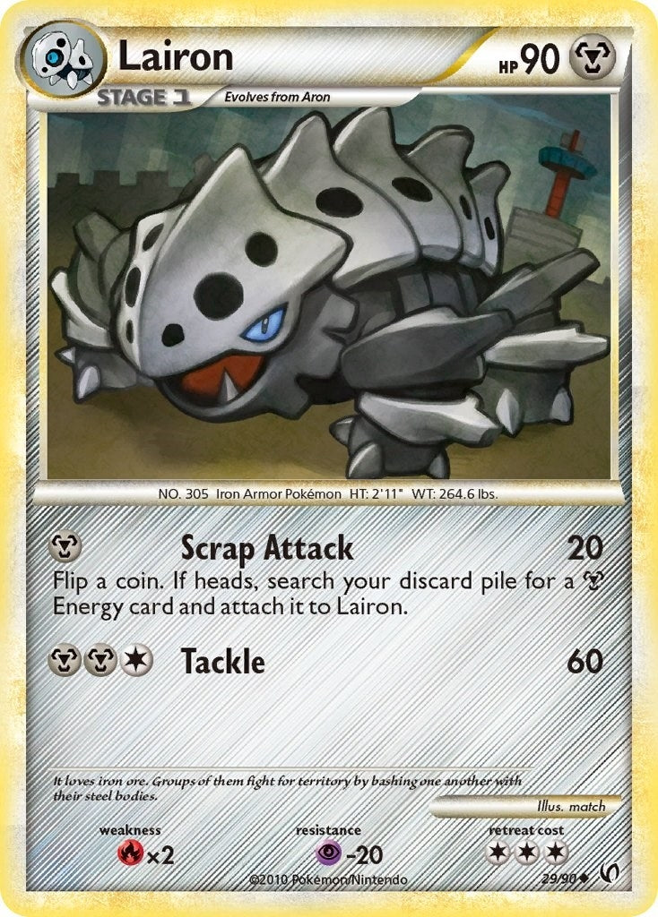 Image for Lairon (29/90) (UD) - Pokemon
