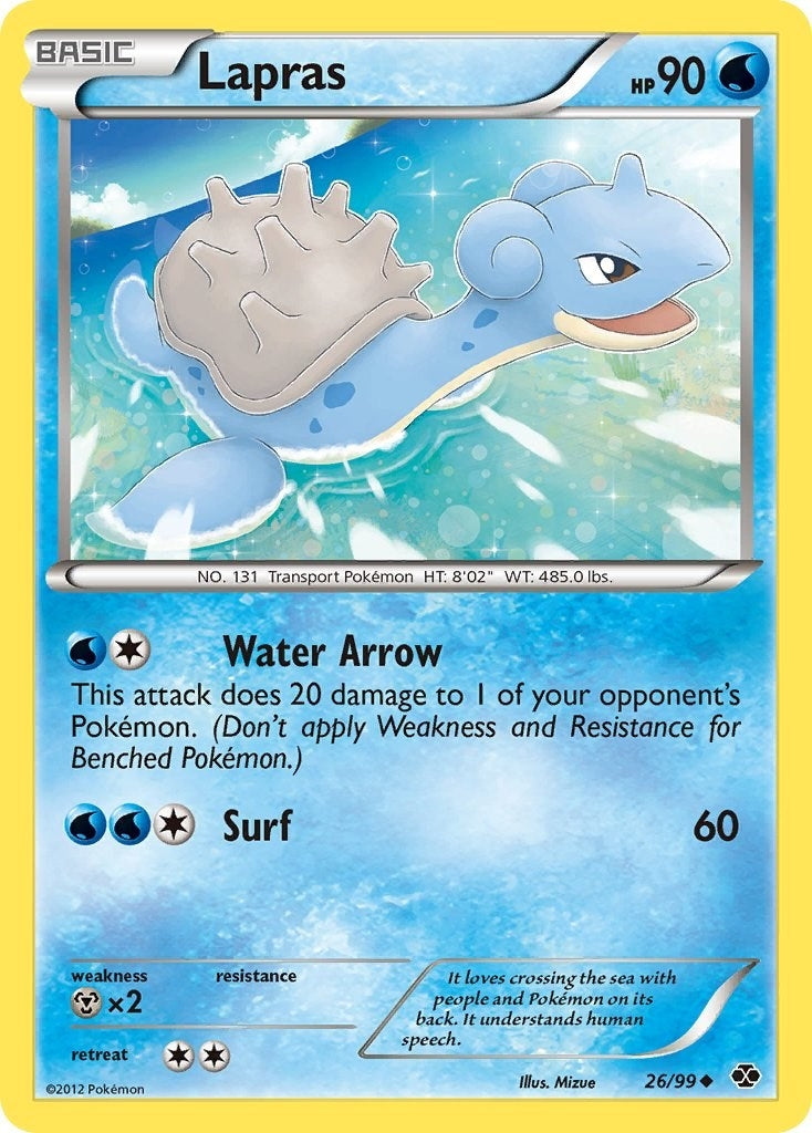 Image for Lapras (26) (26/99) (NXD) - Pokemon