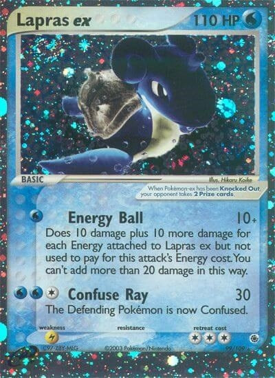 Image for Lapras ex (99/109) (RS) - Pokemon