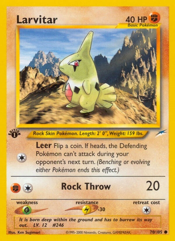 Image for Larvitar (070/105) (N4) - Pokemon