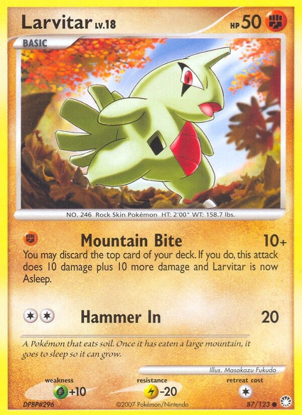 Image for Larvitar (87/123) (MT) - Pokemon