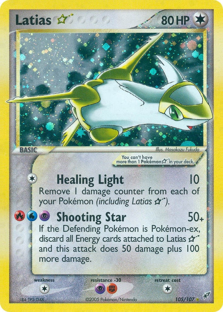 Image for Latias Star (105/107) (DX) - Pokemon