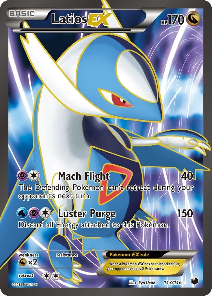 Image for Latios EX (113 Full Art) (113/116) (PLF) - Pokemon