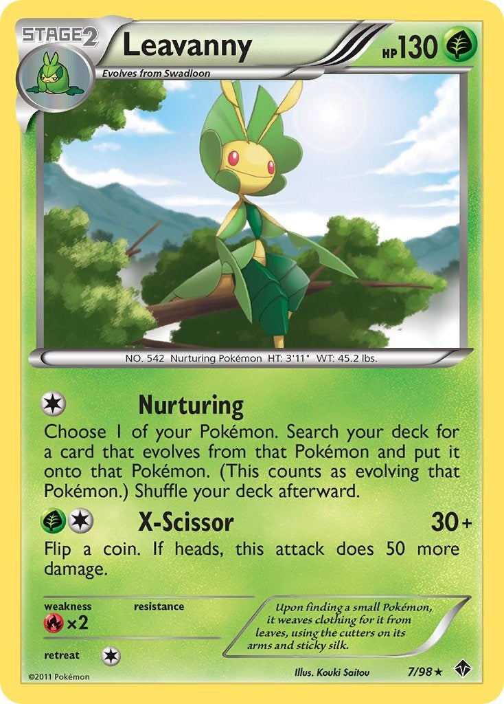 Image for Leavanny (7) (7/98) (EPO) - Pokemon