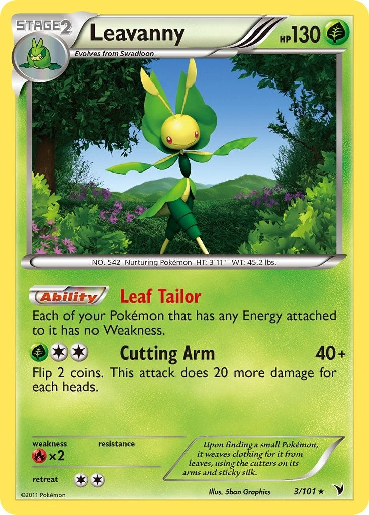 Image for Leavanny (3/101) (NVI) - Pokemon