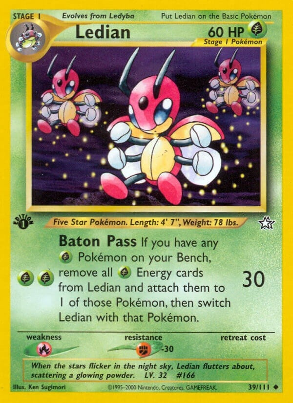 Image for Ledian (039/111) (N1) - Pokemon