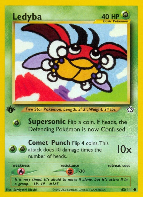 Image for Ledyba (063/111) (N1) - Pokemon