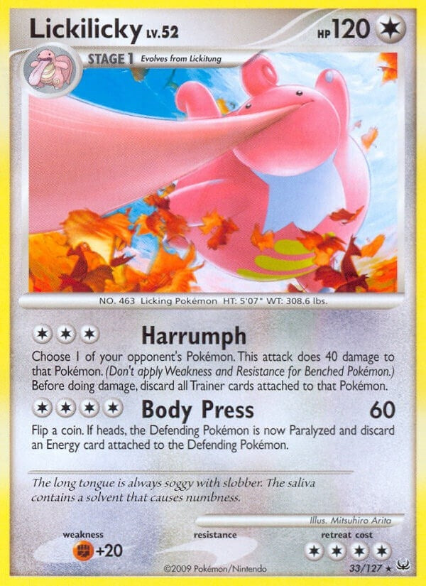 Image for Lickilicky (33/127) (PL) - Pokemon