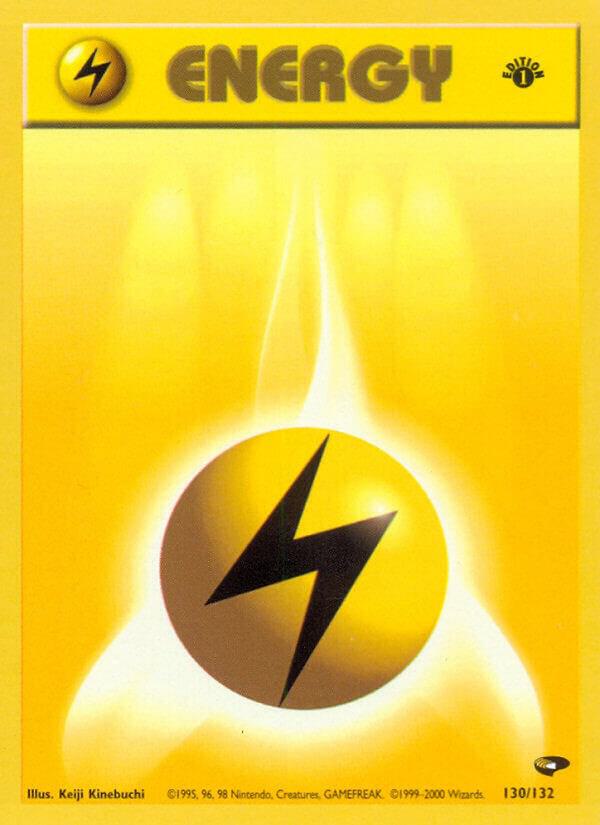 Image for Lightning Energy (130/132) (G2) - Pokemon