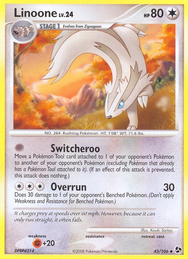 Image for Linoone (43/106) (GE) - Pokemon