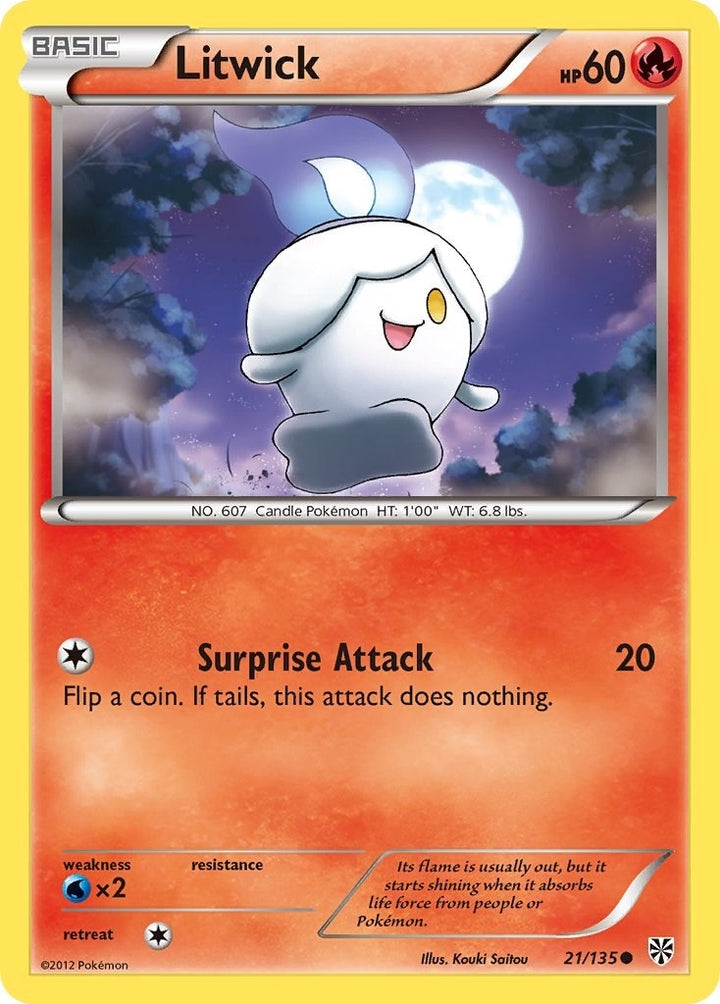 Image for Litwick (21/135) (PLS) - Pokemon