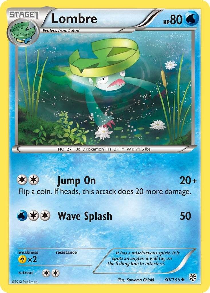 Image for Lombre (30/135) (PLS) - Pokemon