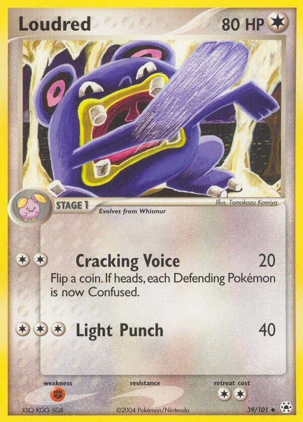 Image for Loudred (39/101) (HL) - Pokemon