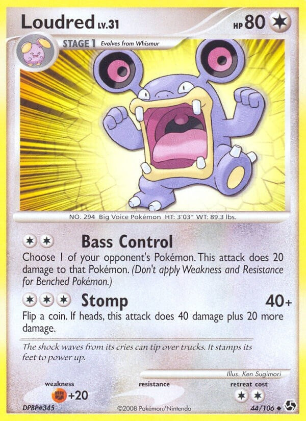 Image for Loudred (44/106) (GE) - Pokemon